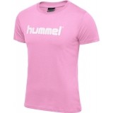 Camiseta Entrenamiento de Fútbol HUMMEL HmlGo Cotton Logo 203518-3257