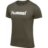 Camiseta Entrenamiento de Fútbol HUMMEL HmlGo Cotton Logo 203518-6084