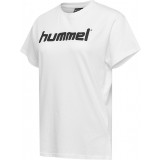 Camiseta Entrenamiento de Fútbol HUMMEL HmlGo Cotton Logo 203518-9001