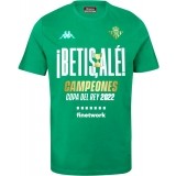 Camiseta de Fútbol KAPPA ¡Betis Alé! Campeones Copa 116479
