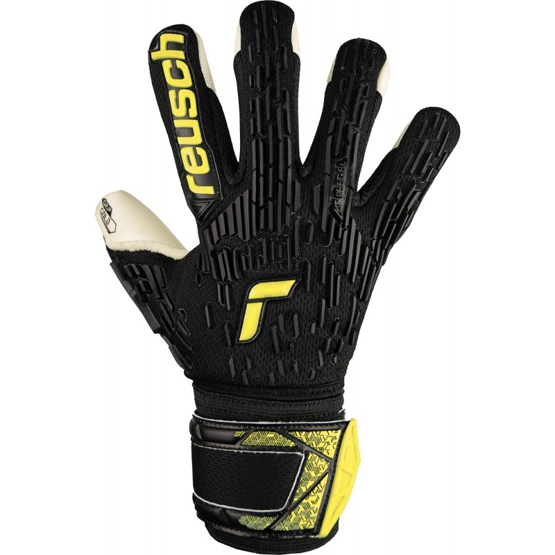 Guante de Portero Reusch Attrakt Freegel Gold Finger Support