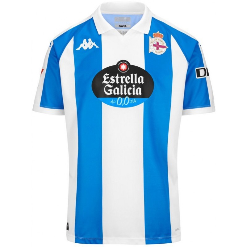 Camiseta Kappa 1 Equipacin Deportivo de la Corua 2024-2025